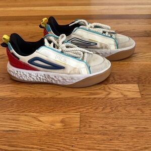 Fila Michele Torresi ' Cream and Red Sneakers